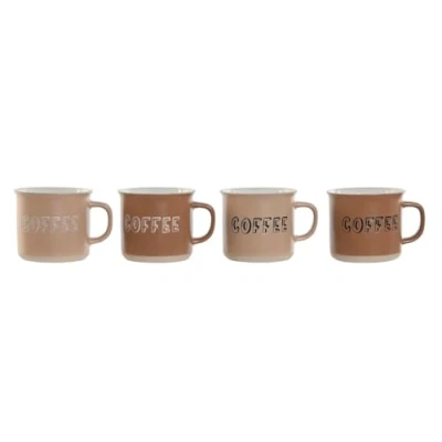 Afbeelding van Set van 4 mokken Home ESPRIT Multicolour