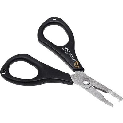 Afbeelding van Savage Gear Braid And Splitring Scissors (11cm) tang