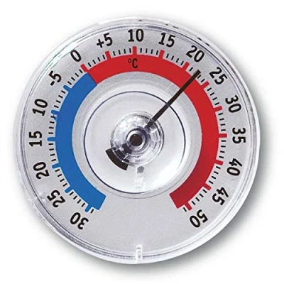 Afbeelding van TFA Raamthermometer met zuignap 14.6009.30 Kas, Ruimte &amp; Terrarium