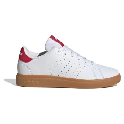 Afbeelding van adidas Uniseks Kind ADVANTAGE BASE 2.0 SHOES JUNIOR, ftwr white/pure ruby/GUM10, 38 EU