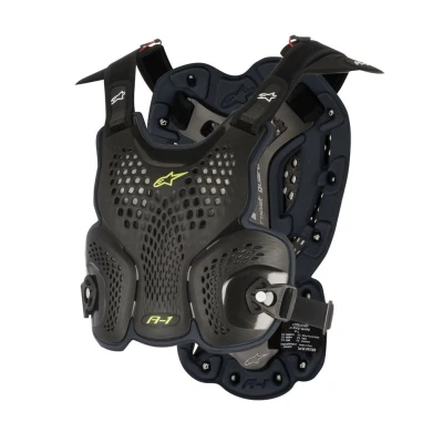 Afbeelding van Alpinestars 2024 A 1 Bodyprotector Zwart / Antraciet maat XL/XXL
