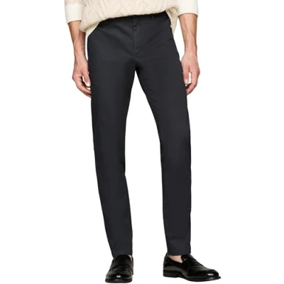 Afbeelding van Tommy Hilfiger Bleecker Printed Structure Chino, Heren, Maat: 30x36, Desert sky