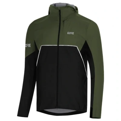 Afbeelding van GORE WEAR GTX, Jackets, heren, Zwart/Groen (Black/Utility Green), M