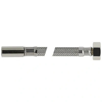 Afbeelding van Bonfix Flexibele RVS aansluitslang 50cm 3/8&quot;