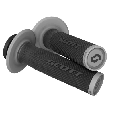 Afbeelding van Scott SXII Lock on Handvaten Zwart / Grijs