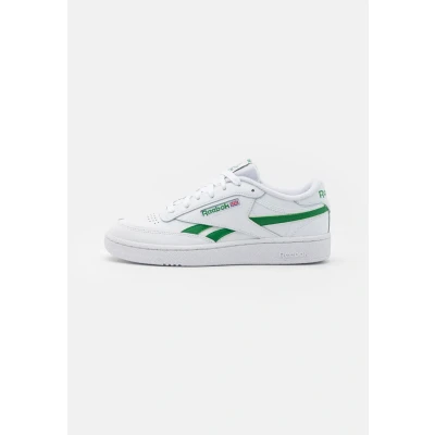 Afbeelding van Reebok Classic CLUB C Revenge Unisex Sneakers laag, Maat: 34.5, Footwear white/glen green Leer en textiel