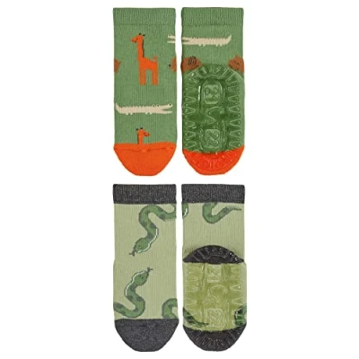 Afbeelding van Sterntaler Tegel Flitzer Air Twin Pack Jungle Dieren groen