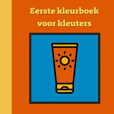 Afbeelding van Eerste kleurboek voor kleuters :: Strandvakantie
