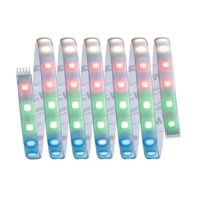 Afbeelding van Paulmann 70551 LED strip uitbreidingsset Met connector (male) 24 V 2.5 m Warmwit