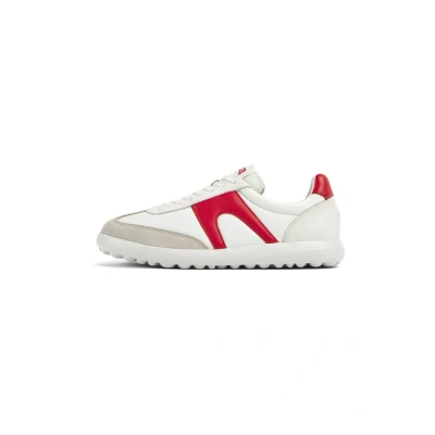 Afbeelding van Camper Pelotas XLF Sneakers laag, Heren, Maat: 42, Weiß Leer en textiel