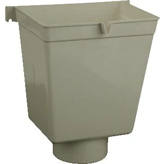 Afbeelding van Wavin vergaarbak pvc Ø 100 mm 198 x 148 252 grijs