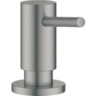 Afbeelding van Grohe cosmopolitan zeepdispenser 500ml vulhoeveelheid kunststof hard graphite geborsteld 40535al0