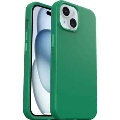 Afbeelding van Apple iPhone 15 MagSafe Hoesje Kunststof OtterBox Hardcase/Backcover Groen Telefoonhoesje Shockproof/Valbescherming