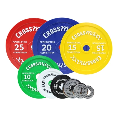 Afbeelding van Crossmaxx LMX 99 gekalibreerde Competition Powerlifting Plates 50mm