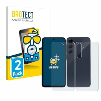 Afbeelding van BROTECT Screenprotector voor Samsung Galaxy A35 5G (Voor+Achter) Folie Beschermfolie matte (2 Stuks)