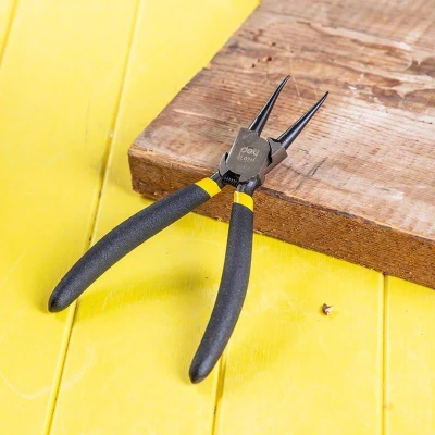 Afbeelding van Rechte Binnenborgveertang 7&quot; Deli Tools EDL0341 (zwart)
