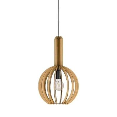Afbeelding van EGLOÂ VelascoÂ HanglampÂ Â E27Â Ã ̃Â 31Â cmÂ Ahorn/Zwart