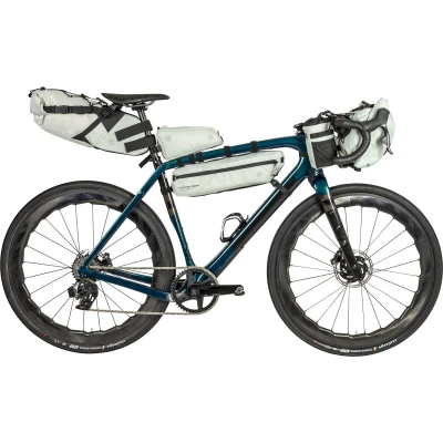 Afbeelding van AGU Bikepacking Venture Stuurtas Fiets, 17L, Pistachio Green, Waterafstotend, Reflecterend, Eenvoudige Montage, 100% Gerecycled Polyester