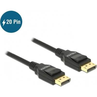 Afbeelding van Delock 82423 Kabel DisplayPort 1.2 male &gt; 4K 1 m