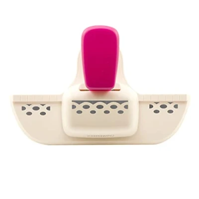 Afbeelding van Vaessen Creative Border Punch Dots 1,1 x 4,5 cm Cirkelpons voor kaarten maken en knutselen