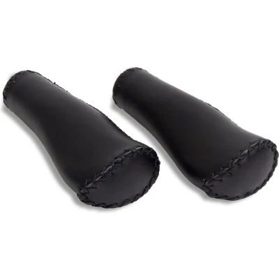 Afbeelding van Selle Orient Fiets Handvatten 135mm Zwart Microvezel Leer