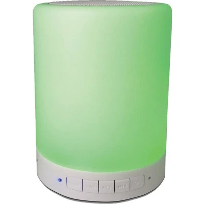 Afbeelding van Denver BTL 30 Bluetooth speaker met verlichting en radio Wit