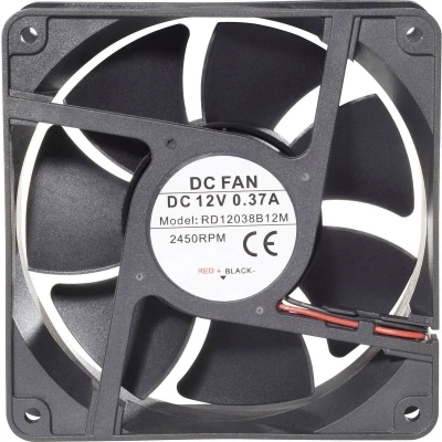 Afbeelding van TRU COMPONENTS RD12038B24L Axiaalventilator 24 V/DC 142 m3/h (l x b h) 120 38 mm