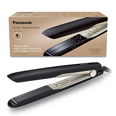 Afbeelding van Panasonic Straightener EH HS0E met nanoe™ technologie en 3d keramisch gecoate platen