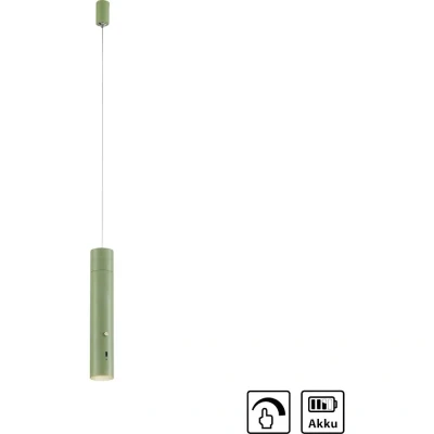 Afbeelding van JUST LIGHT. Bevestig hanglamp, groen, ijzer