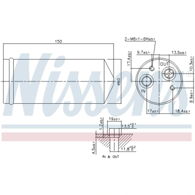 Afbeelding van Nissens Airco droger/filter 95141