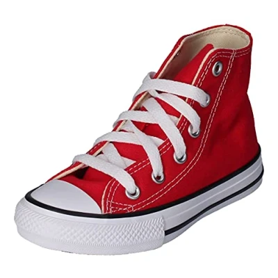 Afbeelding van Converse All Star Hi Canvas Sneakers wit, rood, 42,5 EU