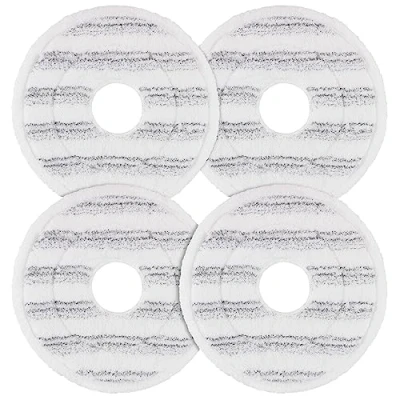 Afbeelding van Sgizoku 4 STKS Mop Pads voor Vileda Spin en Clean Refill, Wasbare &amp; Herbruikbare Microfiber Head Refill Compatibel met Hoofd Vervanging het Reinigen van Vloeren