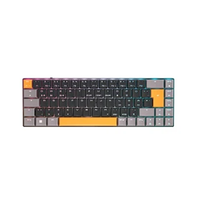 Afbeelding van CHERRY MX LP 2.1 compact Wireless, draadloos gaming toetsenbord met 69 toetsen, Duitse lay out (QWERTZ), RGB achtergrondverlichting, Low Profile Speed mechanische schakelaars, zwart