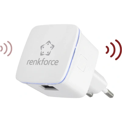Afbeelding van Renkforce RF WR N300MINI WiFi versterker 300 MBit/s 2.4 GHz