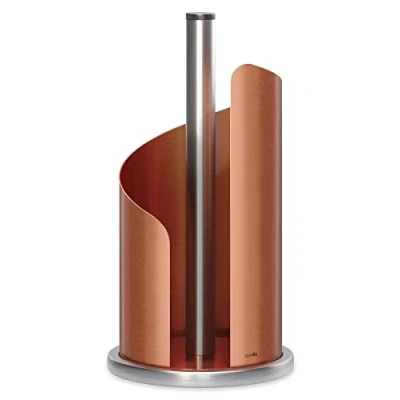 Afbeelding van Stardis Keukenrolhouder, mat/roestvrij staal, vingerafdrukbestendig, Ø 15 cm, rolhouder (koper)