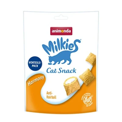 Afbeelding van animonda Milkies Harmony, graanvrij knuffelkussen voor katten, kattensnack, 6 x 120 g