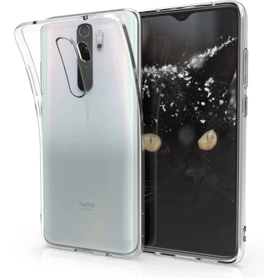 Afbeelding van kwmobile telefoonhoesje geschikt voor Xiaomi Redmi Note 8 Pro Hoesje smartphone Back cover