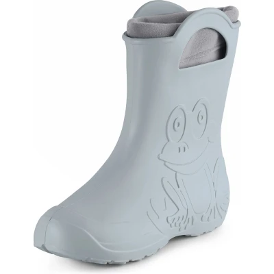 Afbeelding van Ladeheid LA CA FrogWoWinter Dames Regenlaarzen Rubber met Binnenschoen EVA Wasbare Grijs 38/39