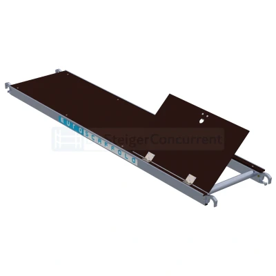 Afbeelding van 40106 Euroscaffold platform 2.50 met luik Hout
