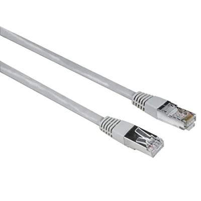 Afbeelding van Hama 00200916 RJ45 Netwerkkabel, patchkabel CAT 5e F/UTP 3 m Grijs PVC mantel, Verdraaide paren 1 stuk(s)