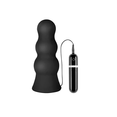 Afbeelding van Vibrerende Buttplug met Ribbels 20 cm