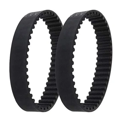 Afbeelding van 2x 90XL 914592 Rubber schaafmachine Aandrijfriem 45 tanden Gesloten lus distributieriem Compatibel met KW750 X40505