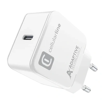 Afbeelding van Cellularline Reislader, 15W usb c Samsung, wit