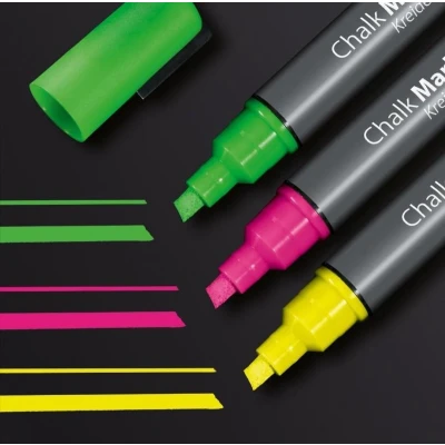 Afbeelding van Sigel krijtstift 50, blister van 3 stuks in geassorteerde kleuren