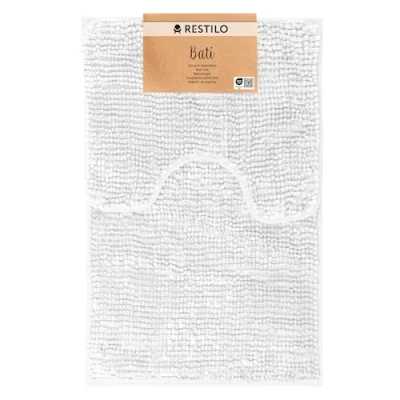 Afbeelding van AmeliaHome badmat, toiletmat, set 50 x 80 cm, 40 antislip, bati, crème