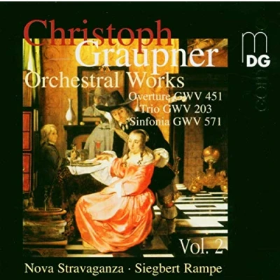 Afbeelding van Nova Stravaganza, Siegbert Rampe Graupner: Orchestral Works, Vol. 2 (CD)