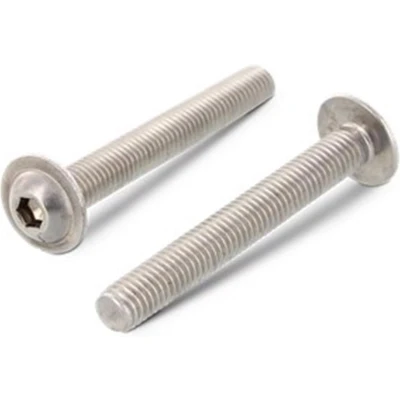 Afbeelding van Platkopschroef M5 x 10/10 mm ISO 7380 RVS A2 SW3 (500 stuks)