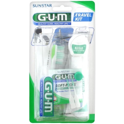 Afbeelding van GUM Original White Travel Kit 1ST