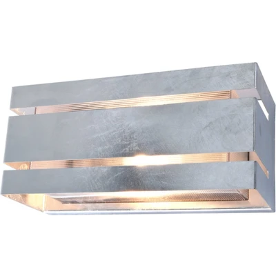 Afbeelding van Lutec VIDAR 5011602461 Buitenlamp (wand) E27 Verzinkt