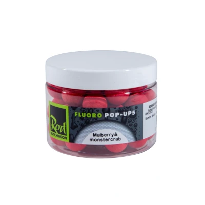 Afbeelding van Rod Hutchinson Fluor Pop ups Mulberry &amp; Monster Crab 15mm (150ml)